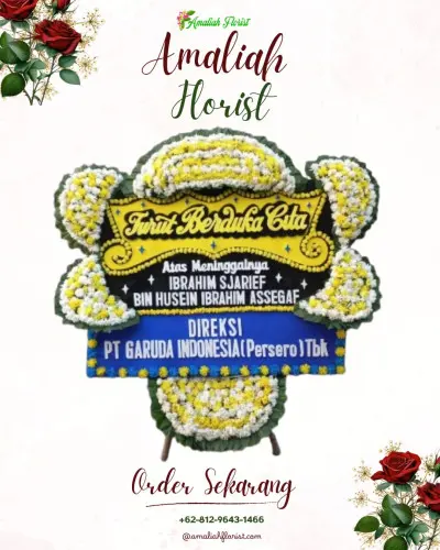 Papan Bunga Duka di Sengi